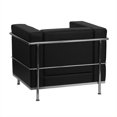 thumbnail image 2 of Pemberly Row Chaise en Cuir Noir, 2 of 2
