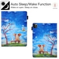 thumbnail image 5 of iPad Pro 11 Case 2020 2nd Generation, Allytech PU Leather TPU Inner Smart Cover Auto Sleep Wake Folio Flip Kickstand Full Protection Case for Apple iPad Pro 11 2nd Gen, Elephant, 5 of 7
