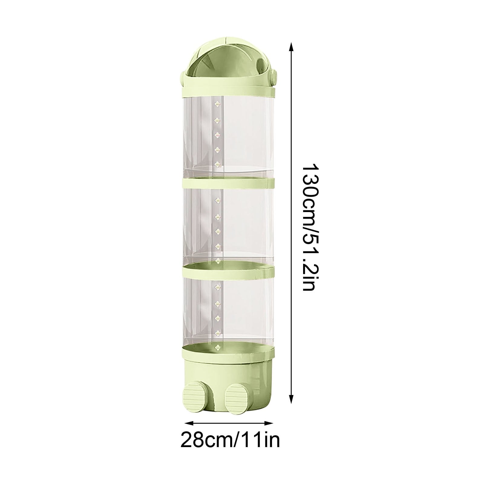 Vikakiooze Vertical Toy Storage Tube Stuffed Animals Storage Tube Plushies Storage Stuffed Animals Organizer Tube Pet Transparent Bucket For Kids Toy OrganizerLarge Toy