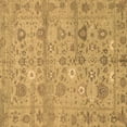thumbnail image 1 of Ahgly Company Indoor Square Abstract Brown Modern Area Rugs, 8' Square, 1 of 4