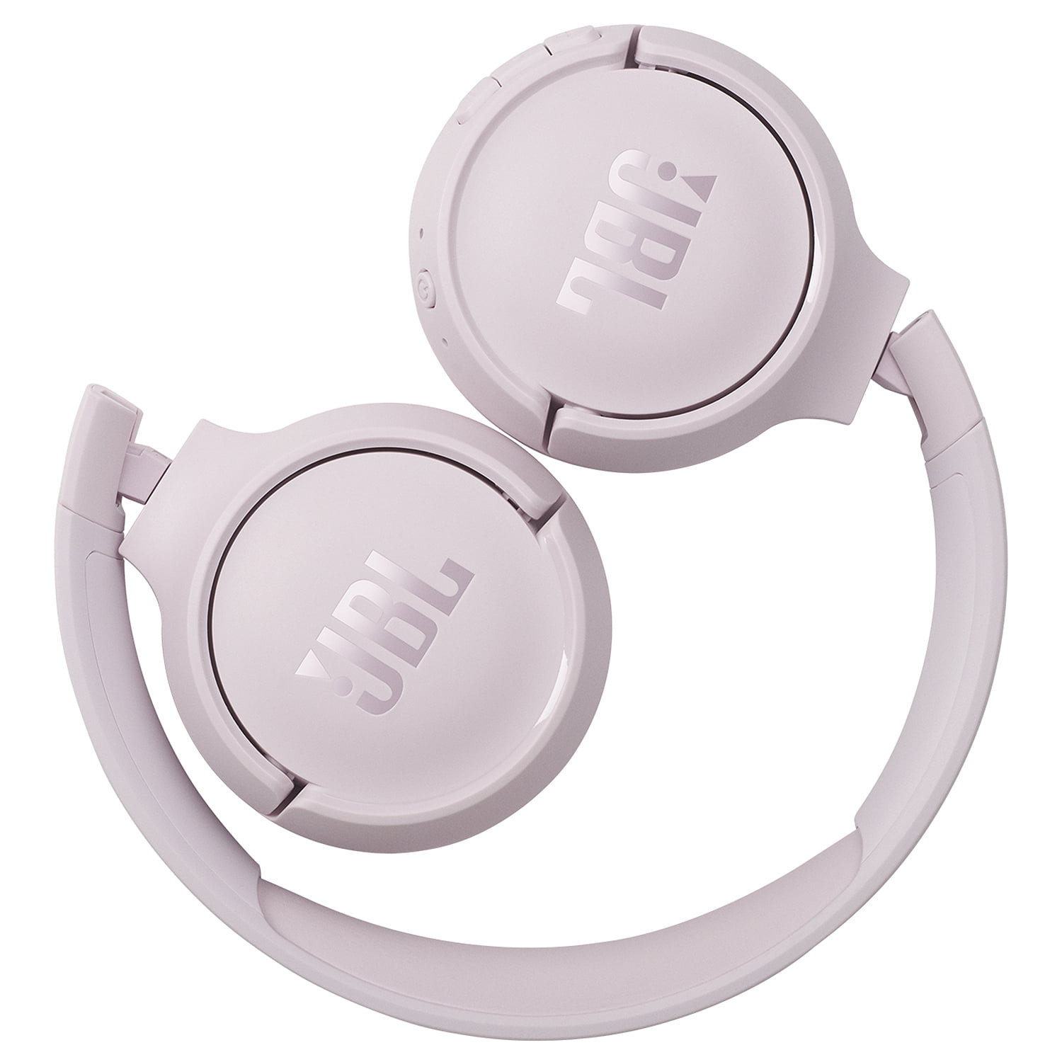 JBL Tune 510BT Wireless Bluetooth On-Ear Headphones with Mic & Pure Bass Stereo Sound - Pink - Voice Assistant - With Cleaning Cloth - Sold without manufacturer warranty
