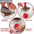 thumbnail image 3 of Good Cooking Dual Electric Chocolate Melting Pot Gift Set- Candy Making or Cheese Fondue Fountain Kit w/ 30 Free Accessories - 7 Fun Mold Trays & Dipping Forks - Appetizers & Desserts, 3 of 7