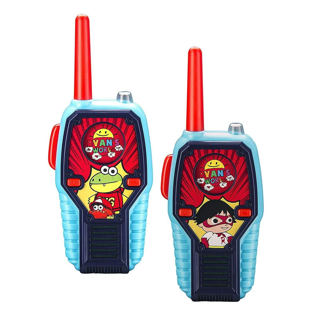 Ryans World FRS Walkie Talkies for Kids with Lights and Sounds Kid ...