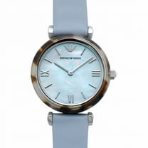 Emporio Armani Quartz White Dial Plastic Ladies Watch AR11002