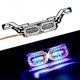 thumbnail image 2 of Motorcycle DRL Strobe Brake Lamp LED Flash Stop Light Flow RGB Colorful LED License Plate Tai Police Warning Day Light DC 12V, 2 of 5