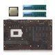 thumbnail image 1 of Matsuzay Placa base de computadora de velocidad rápida DDR4 LGA1151 placa de minería 4 pines 24 pines puerto de alimentación piezas de actualización Kits de mantenimiento de impresoras No.03, 1 of 8