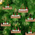 thumbnail image 3 of Resina De Árbol De Navidad, Colgantes De Sombrero De Papá Noel, Adorno De Bendición, Decoración Del Hogar Methold HA045227-02, 3 of 6