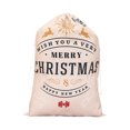 thumbnail image 1 of DJKDJL Christmas Decorations Trendy Santa Sacks Drawstring Christmas Bags Christmas Canvas Bags 23.6 X 15.7 Inch Large Storage Personalized Merry Christmas Gift Sack Reusable Gift Wrap Bag, 1 of 1