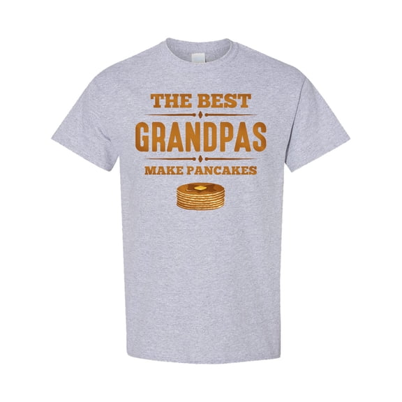 Inktastic Best Grandpas Make Pancakes T-Shirt