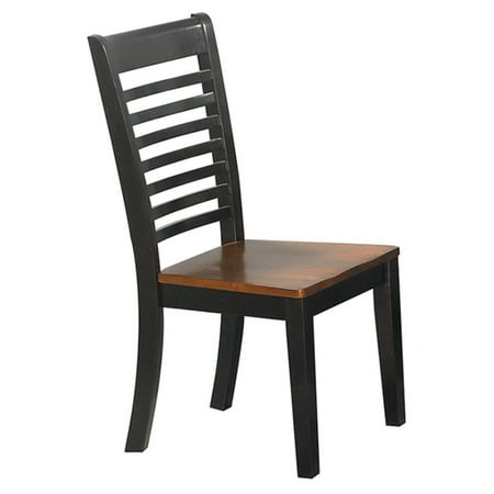 Winners Only Santa Fe Espresso Ladder Back Dining Side Chair - Set of