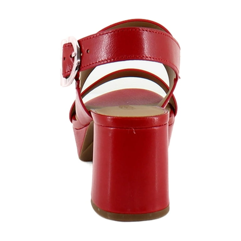 Aerosoles Camera Women's Heels Racing Red Leather Size 11 M