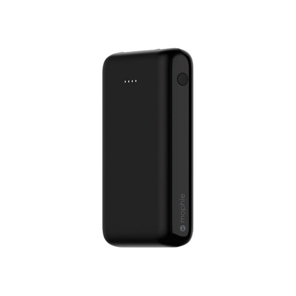 mophie Power Boost XL - Power bank - 10400 mAh - 4.2 A - 2 output connectors (USB) - black