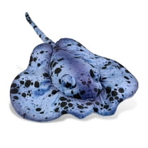 DolliBu Plush Blue Ray Stuffed Animal - Soft Huggable Sitting Blue Ray, Adorable Playtime Ray Plush Toy, Cute Ocean Life Cuddle Gifts, Super Soft Plush Doll Animal Toy for Kids and Adults - 20 Inches