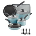 thumbnail image 2 of Juego de utensilios de cocina Farberware Cookstart DiamondMax 15 piezas Aqua, 2 of 9