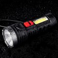 thumbnail image 4 of Linterna de carga USB portatil super brillante para exteriores LED COB Linterna de alta calidad con cuatro modos de iluminacion Flash SOS Bateria de litio incorporada a prueba de agua para acampar Sen esquí esquí Gafas de esquí, 4 of 5