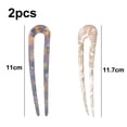 thumbnail image 2 of piezas de horquillas francesas en forma de U, pinzas para el cabello en forma de U, horquillas en forma de U para peinados de mujeres y niñas, 2 of 7