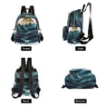 thumbnail image 4 of FORMRS Mini Backpack Purse for Women Travel Daypack Casual Shoulder Bag, Blue Mountains, 4 of 7