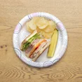 thumbnail image 5 of Great Value Everyday Disposable Paper Plate 8.5 inch, 600 Count, 5 of 6