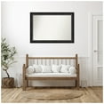thumbnail image 2 of Amanti Art Custom Framed Wall and Bathroom Mirror (34.75 x 49.75 in.), Grand Black Frame, 2 of 7