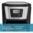 thumbnail image 4 of BLACK+DECKER 12-Cup Thermal Coffee Maker, Keep Coffee Hot with Insulated Stainless Steel Carafe, Digital Controls, Easy to Clean., 4 of 11