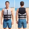 thumbnail image 4 of Koorium Life Jacket Swim Vest for Adult,Float Vest for Men Women Swimming Jacket with Reflective Strips Water Sport Jackets for Fishing, Kayaking, Canoeing, Paddleboarding, 4 of 11