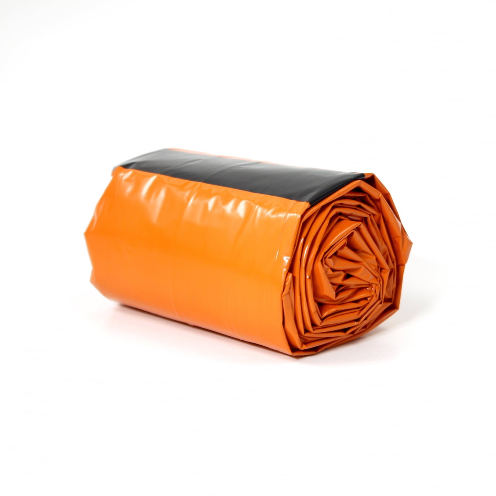 (2 Pack) Emergency Sleeping Bag w/ Drawstring Carrying Bag, Orange Blanket Kit
