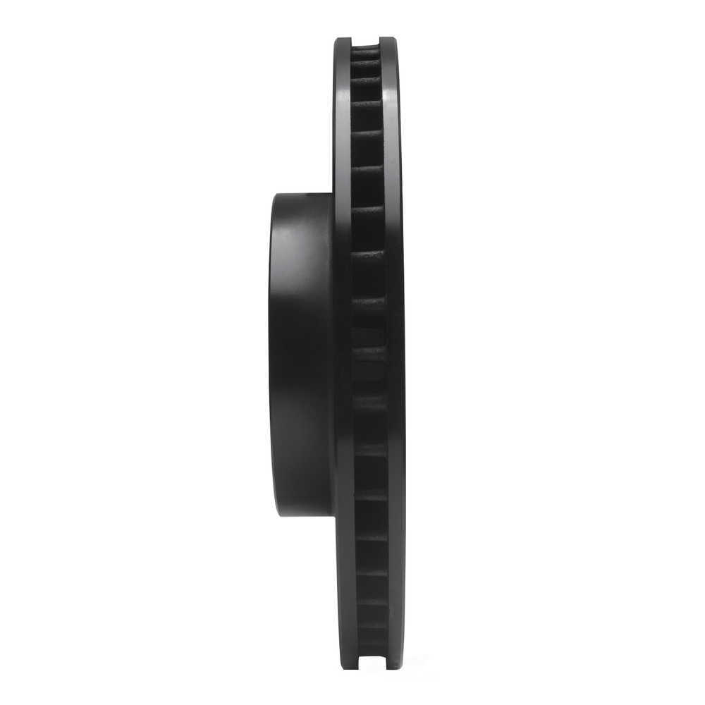 Dynamic Friction Company 633-54077R DFC Brake Rotor - Drilled And Slotted - Black