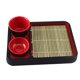 thumbnail image 4 of Platos de soba, bandeja práctica para aperitivos, plato de sushi para el hogar, cocina y restaurante. Cuadrado, 4 of 9