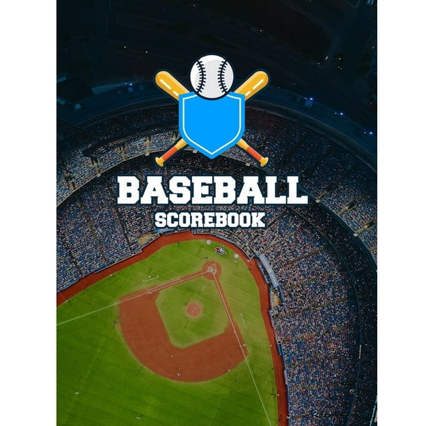 Baseball Scorebook 100 Scoring Sheets for Baseball and Softball Games, Baseball Scorebook and