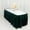 Hunter Green, variant on BalsaCircle 14 feet x 29" Polyester Banquet Table Skirt Black