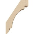 thumbnail image 3 of Ekena Millwork 5"W x 8"D x 12"H Aspen Rough Cedar Woodgrain TimberThane Knee Brace, Primed, 3 of 6