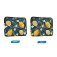 thumbnail image 7 of FORMRS 15-15.6 inch Laptop Sleeve Case Soft Carrying Quilted Computer Bag Cover, Green Lemons, 7 of 7