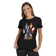 thumbnail image 2 of Patriotic Australian Cattle Dog 4th of July Independence Paws Shirt T-shirt Unisex Merch Heeler Lover Gifts - 02010, 2 of 6