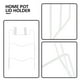 thumbnail image 5 of Soporte decorativo para tapas de ollas, delicado organizador para tapas de ollas de restaurante, soporte para tapas de sartenes para el hogar, 5 of 6