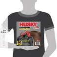 Husky Heavy Duty Trash Bags, 30 Gal, 80 Black Plastic Bags (Unscented