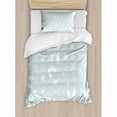 thumbnail image 3 of Ambesonne Beach Theme Decor Sea Shells Starfishes Flip Flops Glasses Summer Holiday Image Duvet Cover Set, 3 of 3