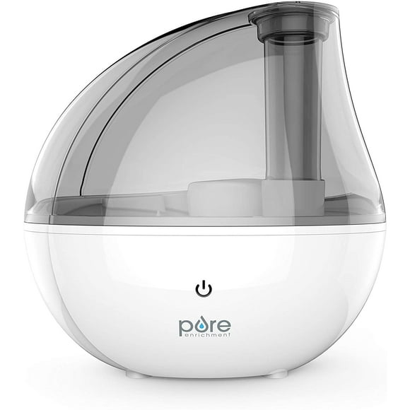 Pure Enrichment Humidificateur Ultrasonique à Brume Fraîche Buse 360°, Réservoir de Remplissage Facile, & Arrêt de Sécurité Automatique