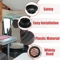thumbnail image 5 of 2pcs Warm Air Vent Outlet 88mm Plastic Ducting Heater Air Vent Outlet Black for Car Auto Bus RV ATV, 5 of 6