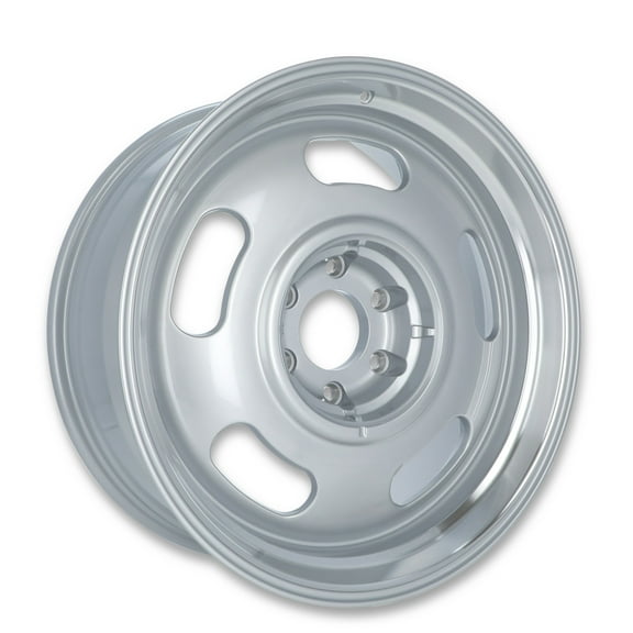 REV Wheels 107S-2808300 107 Series Rally 20x8 - 4.5 bs - 6x5.5/6x139.7 -Gray/Machine Lip
