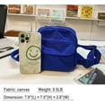 thumbnail image 3 of Small Crossbody Bag Cute Purse Mini Canvas Crossbody Purse Phone Purse, 3 of 6