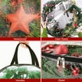 thumbnail image 5 of WeGuard 1 Pack Christmas Wreath Storage Container 30" - Transparency Xmas Holiday Garland Storage Bag with Clear Window and Tear Resistant Fabric, 5 of 6