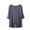 Dark Gray, variant on Uaswgudfs Women's Oversized Loose Fit Cropped Tee - Athleisure Casual Top with Batwing Short Sleeve & High-Low Hem