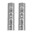 thumbnail image 1 of 2pcs Roman Rod Connector Hollow Curtain Rod Connection Part Window Drapery Rod Joints, 1 of 5