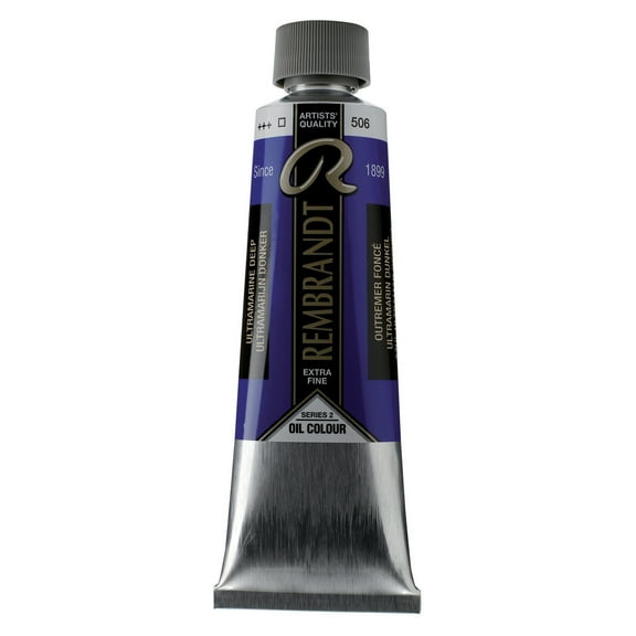 Rembrandt Artists' Oil Color, 150ml, Ultramarine Deep