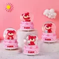 thumbnail image 4 of Lámpara de noche con forma de bola de cristal LED para escritorio, diseño de muñeco de anime 3D de Hello Kitty, Sakura, Sanrio, Kawaii, Kuromi, 4 of 4