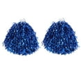 thumbnail image 4 of KALLORY  Cheerleader Flower Cheerleaders Pom Poms Accessories Party Blue, 4 of 8