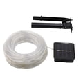 thumbnail image 2 of 39.4ft LED Rope Light Flexible Bending Waterproof Solar Rope Lights with 8 Lighting Modes for Garden Tree Fence, 2 of 19