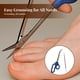 thumbnail image 3 of Tijeras para Uñas Pies Cortaúñas Fáciles de utilizar para Uñas Gruesas con Lima de Uñas Encarnadas, 3 of 6