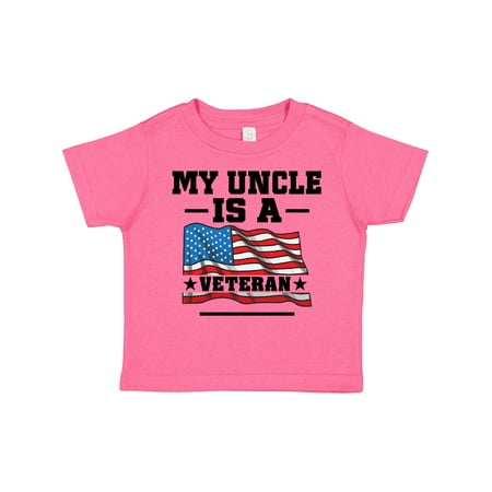 

Inktastic Uncle Military Veteran Gift Toddler Boy or Toddler Girl T-Shirt
