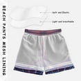 thumbnail image 3 of FORMRS Boys Swim Trunks Quick Dry Mesh Liner Boardshorts Sizes XS-XL, Night Purple Road, 3 of 7